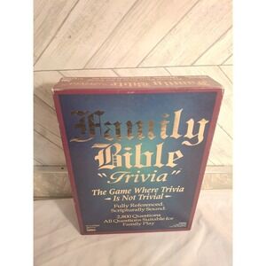 Sealed/1994 Cadaco "Family Bible Trivia- The Game Where Trivia Is Not Trivial"